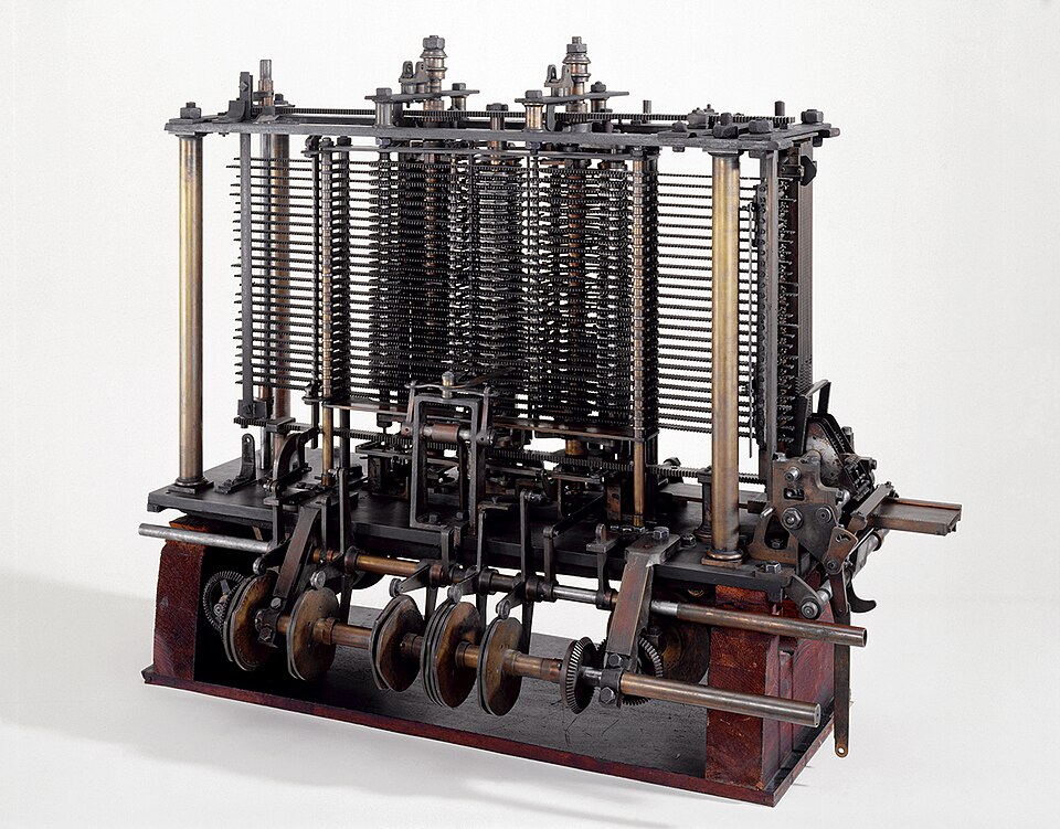 Babbage dessine l'ordinateur. 110 ans trop tôt.